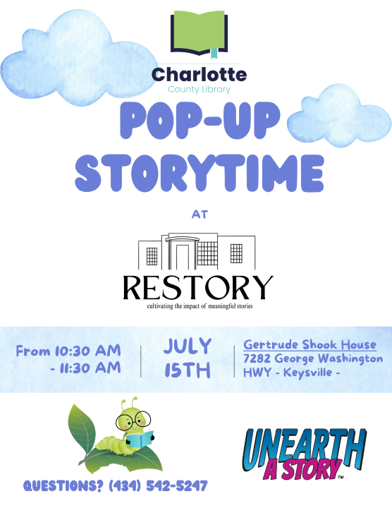 Pop Up Story time