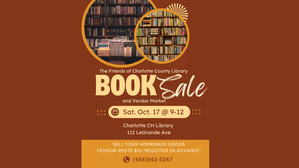 October 2026 Book Sale